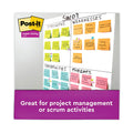 Post-it Pads in Supernova Neon Collection Colors, 3" x 3", 90 Sheets/Pad, 12 Pads/Pack