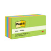 Post-it Original Pads in Floral Fantasy Collection Colors, Value Pack, 3" x 3", 100 Sheets/Pad, 14 Pads/Pack