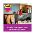 Post-it Pads in Playful Primary Collection Colors, Cabinet Pack, 3" x 3", 70 Sheets/Pad, 24 Pads/Pack