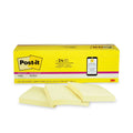 Post-it Pads in Canary Yellow, Cabinet Pack, 3" x 3", 90 Sheets/Pad, 24 Pads/Pack