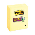 Post-it Pads in Canary Yellow, 3" x 5", 90 Sheets/Pad, 12 Pads/Pack