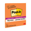 Post-it Big Notes, Unruled, 11 x 11, Orange, 30 Sheets