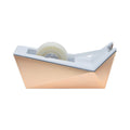 Scotch Facet Design One-Handed Dispenser with One Roll of Tape, 1" Core, Plastic, Copper