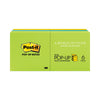 Post-it Original Pop-up Refill, 3" x 3", Floral Fantasy Collection Colors, 100 Sheets/Pad, 6 Pads/Pack