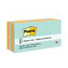 Post-it Original Pop-up Refill Value Pack, 3" x 3", Beachside Cafe Collection Colors, 100 Sheets/Pad, 12 Pads/Pack