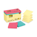 Post-it Original Pop-up Notes Value Pack, 3 x 3, (14) Canary Yellow, (4) Poptimistic Collection Colors, 100 Sheets/Pad, 18 Pads/Pack