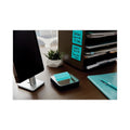 Post-it Steel Top Dispenser, For 3 x 3 Pads, Black/Steel