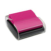 Post-it Wrap Dispenser, For 3 x 3 Pads, Black/Clear, Includes 45-Sheet Color Varies Pop-up Super Sticky Pad