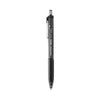 Paper Mate InkJoy 300 RT Ballpoint Pen, Refillable, Retractable, Medium 1 mm, Black Ink, Smoke Barrel, 36/Box