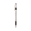 Pentel R.S.V.P. Ballpoint Pen Value Pack, Stick, Fine 0.7 mm, Black Ink, Clear/Black Barrel, 24/Pack