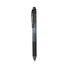 Pentel EnerGel-X Gel Pen, Retractable, Medium 0.7 mm, Black Ink, Black Barrel, 24/Pack