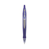 Pilot G6 Gel Pen, Retractable, Fine 0.7 mm, Blue Ink, Blue Barrel