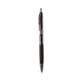 uniball Signo 207 Needle Point Gel Pen, Retractable, Medium 0.7 mm, Black Ink, Black Barrel, Dozen