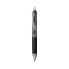 uniball 207 Signo Gel Ultra Micro Gel Pen, Retractable, Extra-Fine 0.38 mm, Black Ink, Smoke Barrel