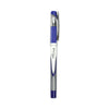 Zebra Z-Grip Flight Ballpoint Pen, Stick, Bold 1.2 mm, Blue Ink, White/Blue Fashion Accents Barrel, 12/Pack