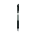 Zebra Sarasa Dry Gel X20 Gel Pen, Retractable, Bold 1 mm, Black Ink, Smoke Barrel, 12/Pack
