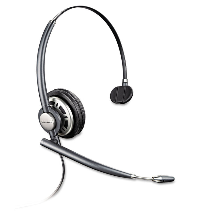 poly EncorePro Premium Monaural Over-the-Head Headset with Noise Canceling Microphone