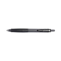 Pilot G-Knock BeGreen Gel Pen, Retractable, Fine 0.7 mm, Black Ink, Black Barrel, Dozen