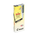 Pilot Better Ballpoint Pen, Stick, Fine 0.7 mm, Black Ink, Smoke Barrel, Dozen