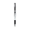 Zebra Z-Grip Flight Ballpoint Pen, Stick, Bold 1.2 mm, Black Ink, White/Black Fashion Accents Barrel, 12/Pack