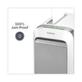 Fellowes Powershred LX220 Micro-Cut Shredder, 20 Manual Sheet Capacity, White