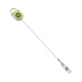 Advantus Carabiner-Style Retractable ID Card Reel, 30" Extension, Assorted Neon Colors, 20/Pack