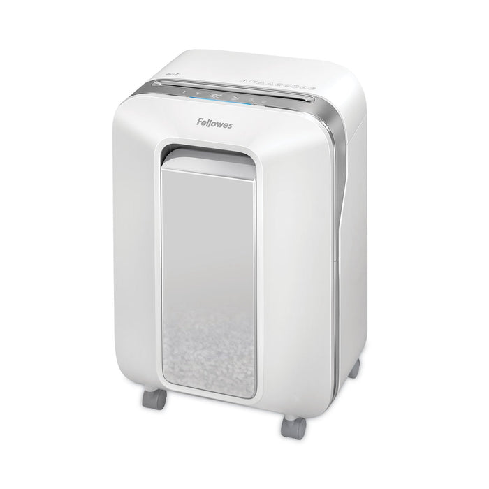Fellowes Powershred LX200 Micro-Cut Shredder, 12 Manual Sheet Capacity, White
