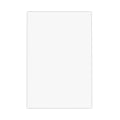 Universal Loose White Memo Sheets, 4 x 6, Unruled, Plain White, 500/Pack