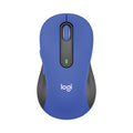 Logitech Signature M650 Wireless Mouse, Large, 2.4 GHz Frequency, 33 ft Wireless Range, Right Hand Use, Blue