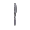 Pilot FriXion Point Erasable Gel Pen, Stick, Extra-Fine 0.5 mm, Black Ink, Black Barrel