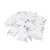 SecurIT Replacement Slotted Key Cabinet Tags, 1.63 x 1.5, White, 20/Pack