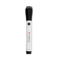 U Brands U-Defense Antimicrobial Dry-Erase Markers, Broad Chisel Tip, Black, 12/Pack