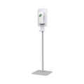 Dial FIT Touch Free Dispenser Floor Stand, 15.7 x 15.7 x 58.3, White