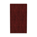 Alera Valencia Series Bookcase, Four-Shelf, 31.75w x 14d x 54.88h, Mahogany