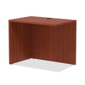 Alera Valencia Series Reversible Return/Bridge Shell, 35w x 23.63d x 29.5h, Medium Cherry