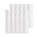 Dart Plastic Lids, Fits 8 oz to 10 oz Hot/Cold Foam Cups, Vented, White, 100/Pack, 10 Packs/Carton