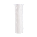 Dart Plastic Lids, Fits 8 oz to 10 oz Hot/Cold Foam Cups, Vented, White, 100/Pack, 10 Packs/Carton