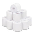 Iconex Impact Bond Paper Rolls, 2.25" x 150 ft, White, 12/Pack