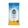 Pledge Multi-Surface Cleaner Wet Wipes, Cloth, 7 x 10, Fresh Citrus, 25 Wipes
