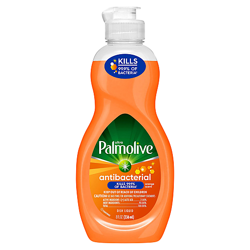 Palmolive Ultra Antibacterial Orange Scent Dish Liquid 8 Fl Oz by Pasteur Pharmacy