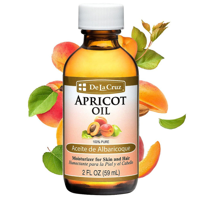 De La Cruz Apricot Oil, Moisturizing Oil - 2 Fl Oz by Pasteur Pharmacy