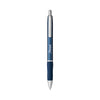 Sharpie S-Gel Premium Metal Barrel Gel Pen, Retractable, Medium 0.7 mm, Black Ink, Blue Barrel, 4/Pack
