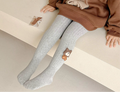 Fleece-Lined Ribbed Footed Leggings – Thermal Winter Toddler & Baby Pants by ozznekshoes