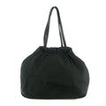 Prada Black Tessuto Nylon x Leather Shoulder Bag #7704 by Bolt Boutique