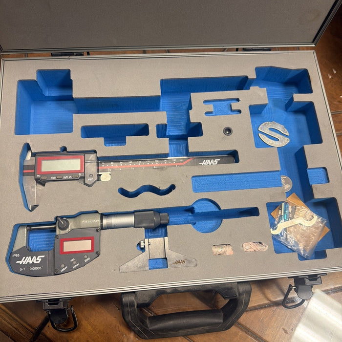 Haas Digital Micrometer & Caliper Tool Set Incomplete Parts by Price Is Right Miami