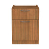 Alera Valencia Series Hanging Pedestal File, Left/Right, 2-Drawer: Box/File, Legal/Letter, Modern Walnut,15.63 x 20.5 x 19.25