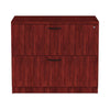 Alera Valencia Series Lateral File, 2 Legal/Letter-Size File Drawers, Mahogany, 34" x 22.75" x 29.5"