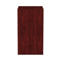 Alera Valencia Series Full Pedestal File, Left/Right, 3-Drawers: Box/Box/File, Legal/Letter, Mahogany, 15.63" x 20.5" x 28.5"