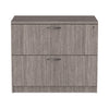 Alera Valencia Series Lateral File, 2 Legal/Letter-Size File Drawers, Gray, 34" x 22.75" x 29.5"