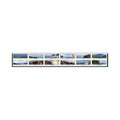 House of Doolittle Earthscapes Recycled Monthly Desk Pad Calendar, Coastlines Photos, 22 x 17, Black Binding/Corners,12-Month (Jan-Dec): 2023